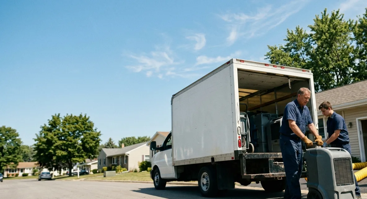 Water Damage Cleanup in Fredericktown, OH near me